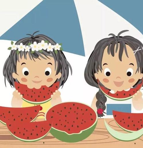 网红吃瓜头像插画情侣,趣味横生的甜蜜瞬间